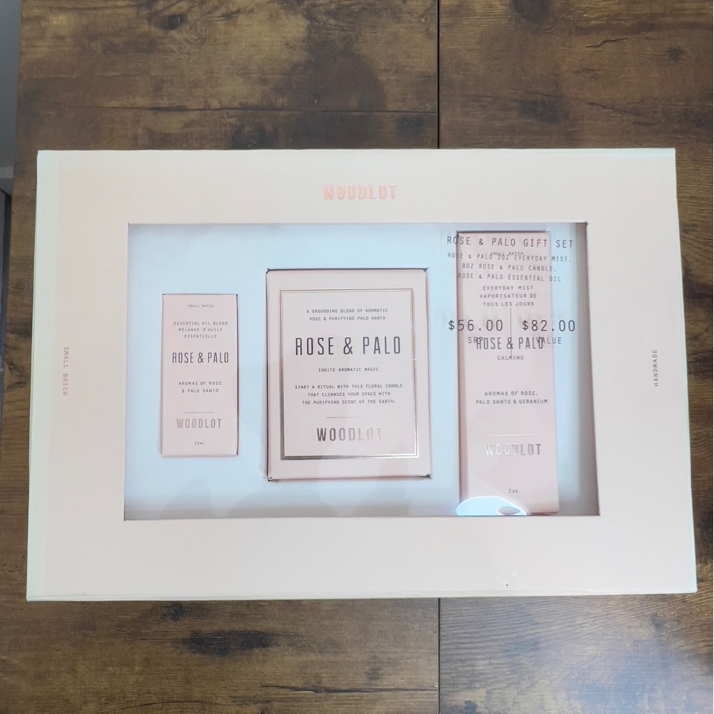 Rose & Palo Gift Set - Cream